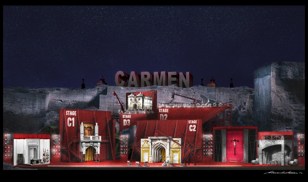 Oper im Steinbruch Carmen 2023 (c) Alessandro Camera