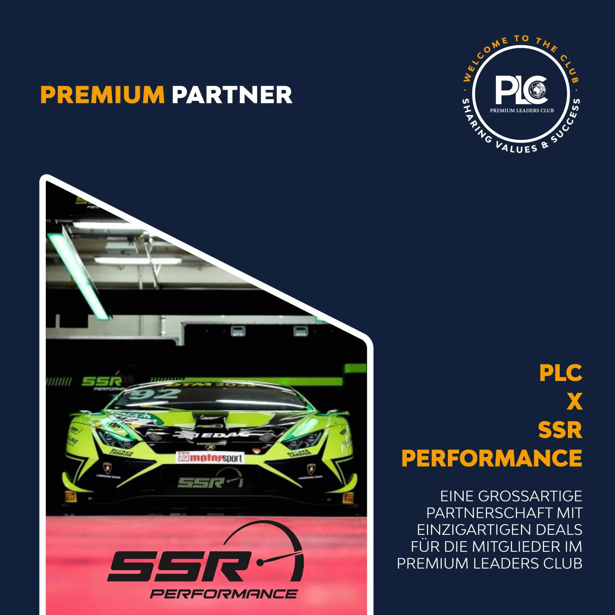 Vorstellung Partner SSR Performance GmbH - Premium Leaders Club